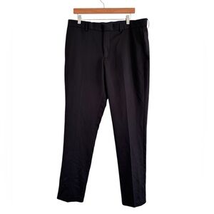 Perry Ellis | Black slim dress slacks trousers pants